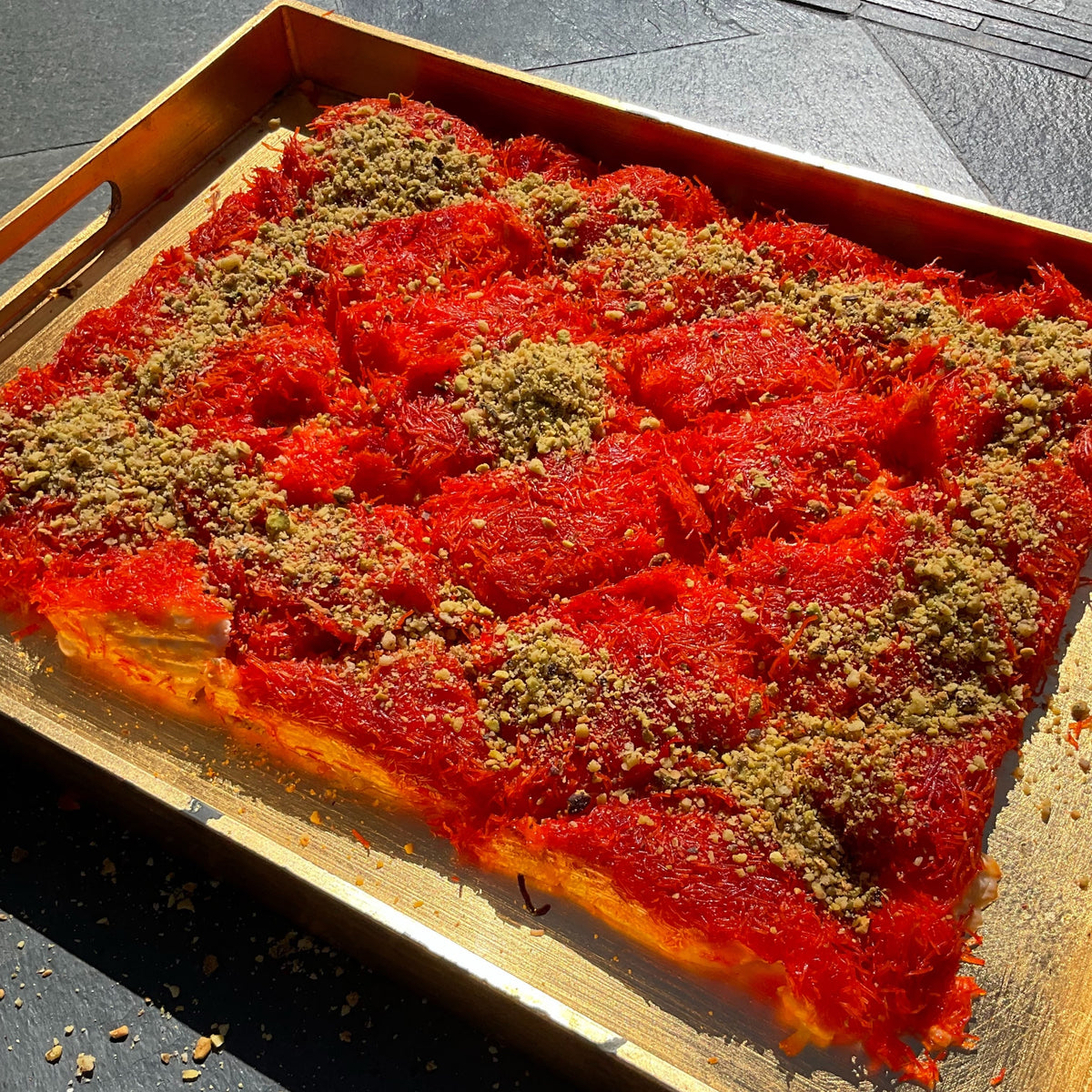 1 tray of Kunafa