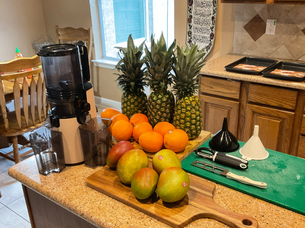 Cold-Pressed Fruit Juice (10 12 oz. bottles)