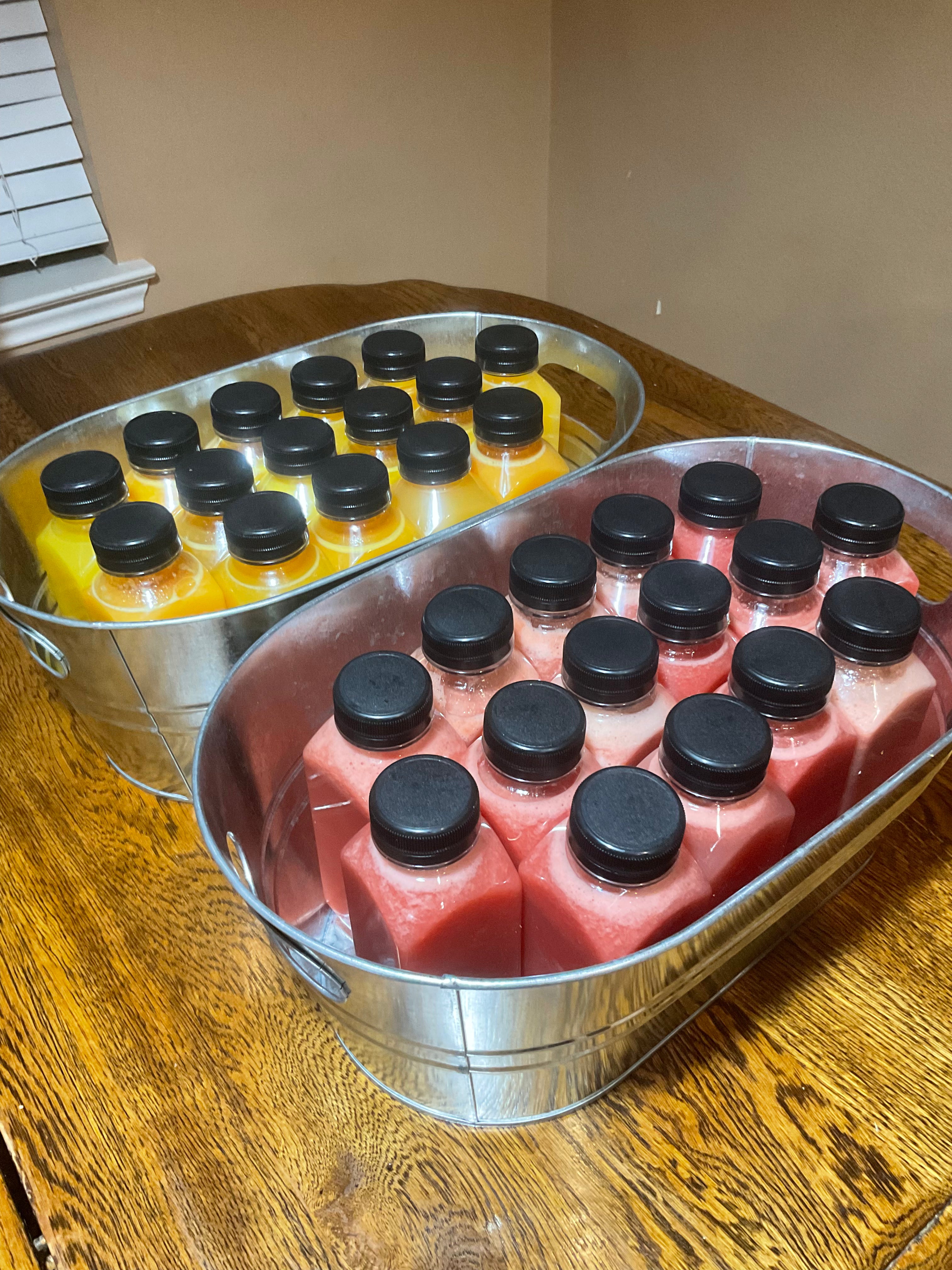 Cold-Pressed Fruit Juice (10 12 oz. bottles)